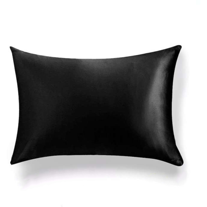 Midnight Black Silk Pillowcase – Sylk and Sleep Co.